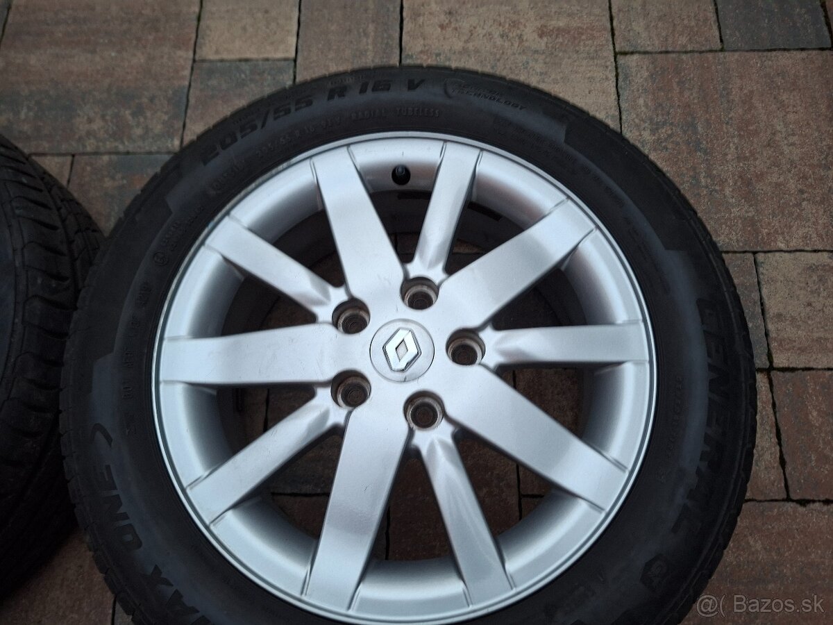 hlinikové disky Renault Fluence-61/2Jx16-ET-47--5x114,3 - 3