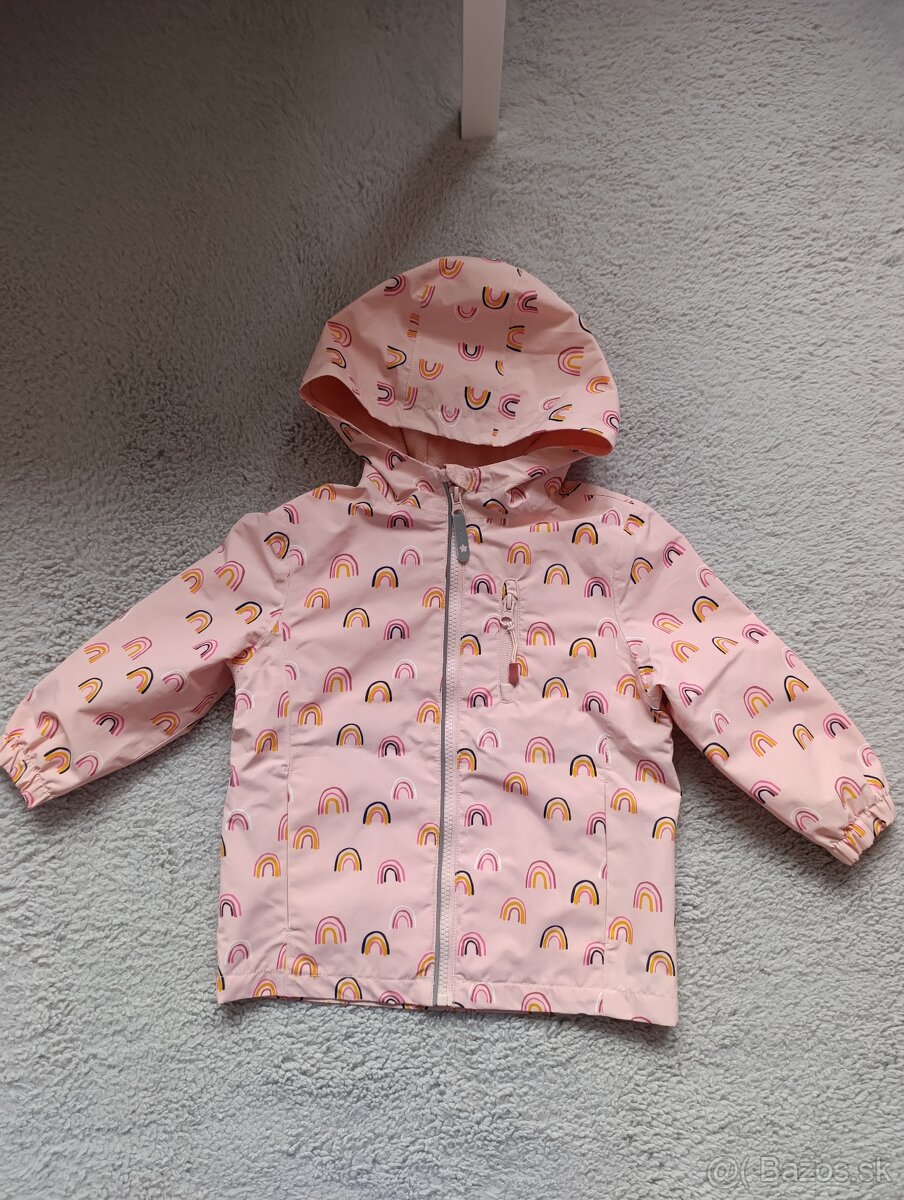 Zateplený set do dažďa + softshellová bunda 98 (2-3 roky) - 3