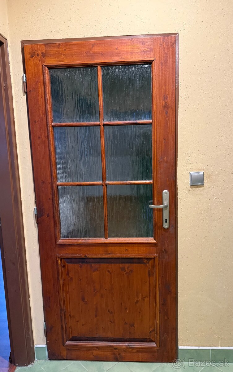 Masívne dvere červený smrek - 3