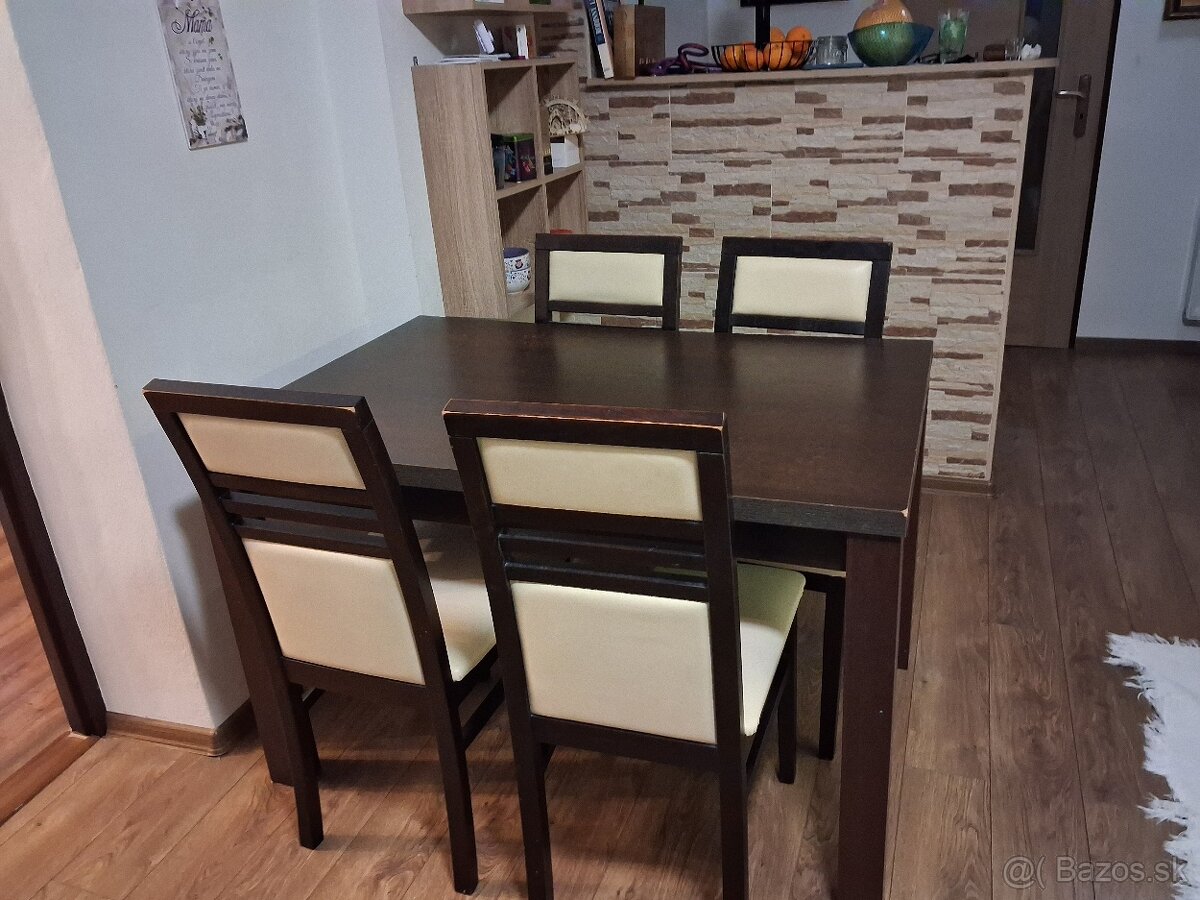 Jedálenský stôl a stoličky - 3