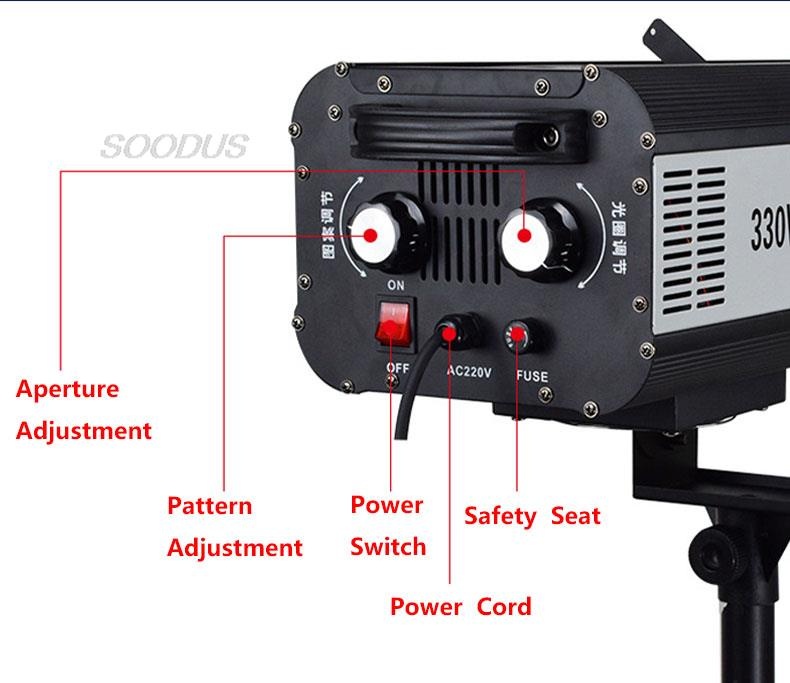 Led Follow Spot 330W - 3