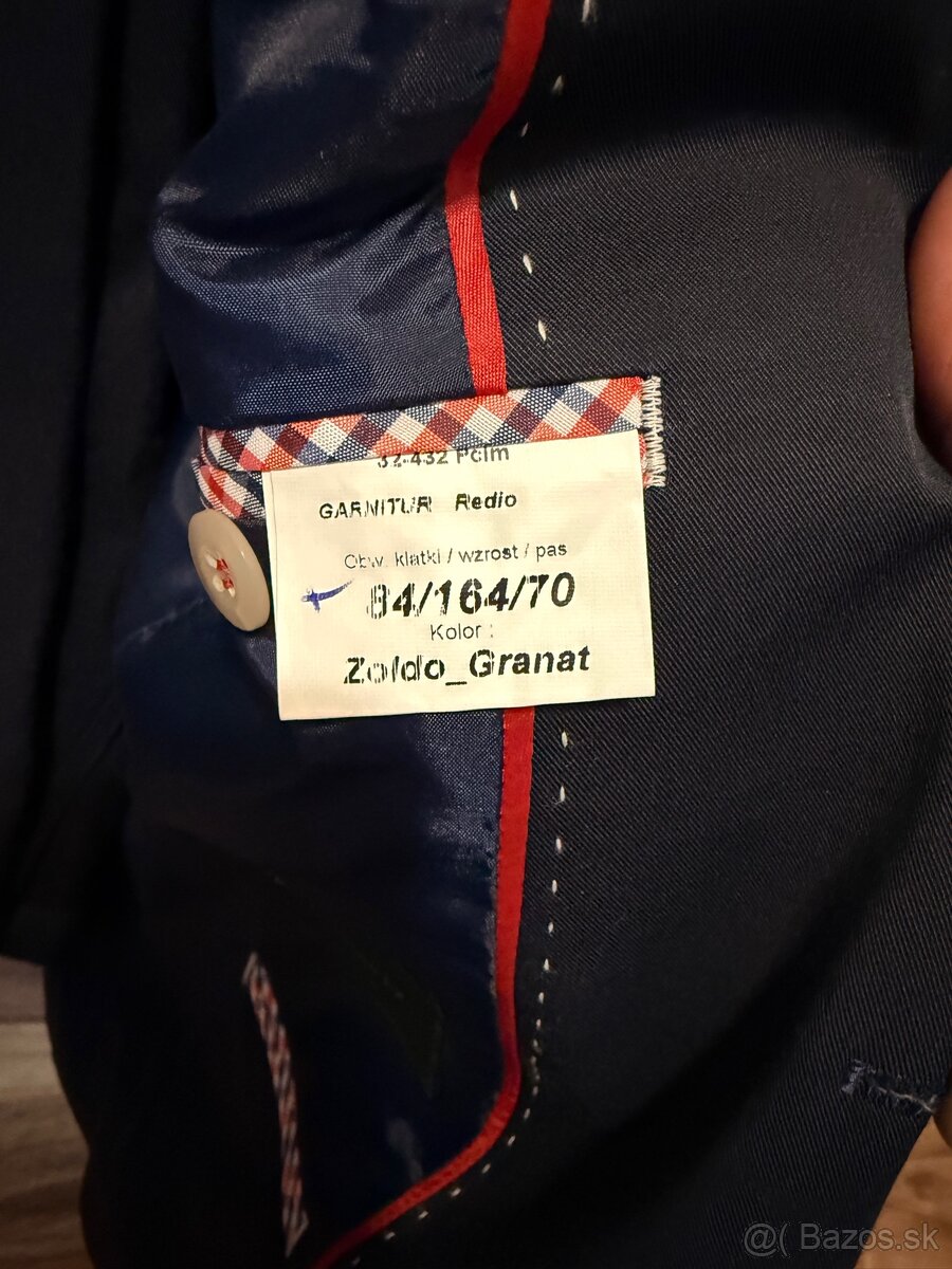 Pánsky chlapčenský oblek garnitex - 3