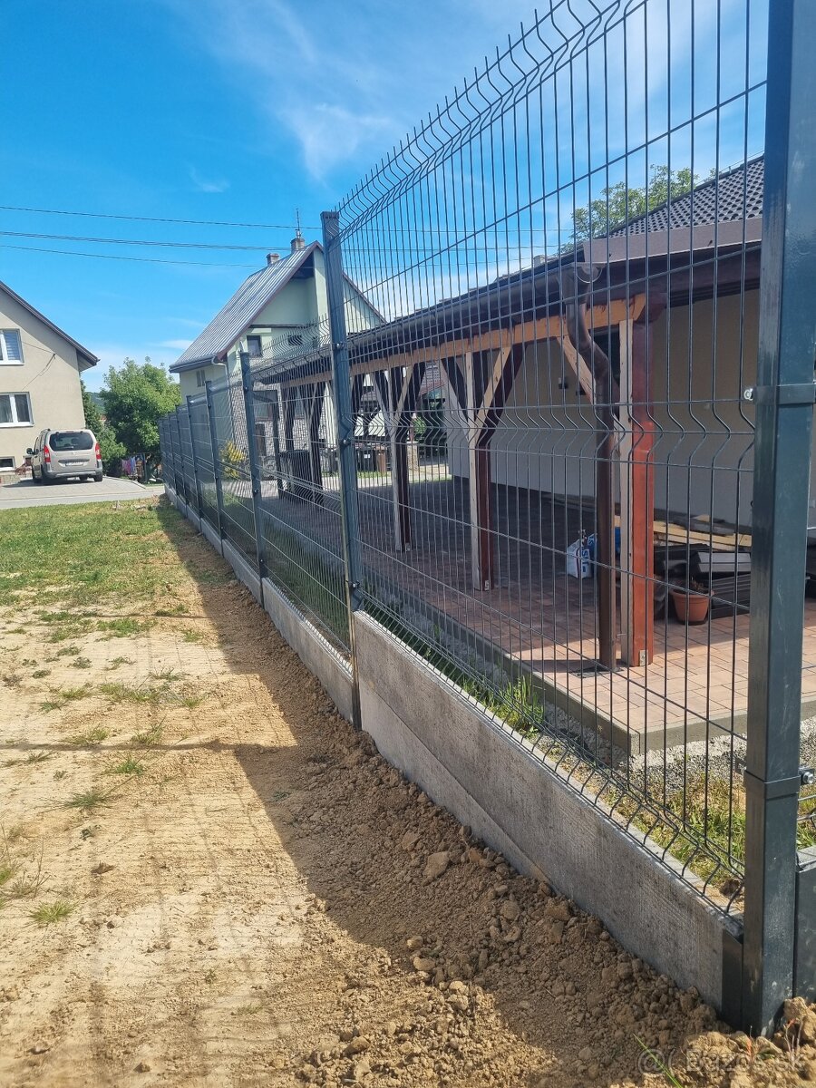 3D Plotové dielce /// oplotenie /// podhrabové dosky - 3