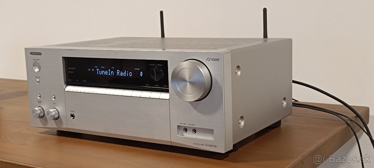 Onkyo TX-NR 575E strieborný - 3