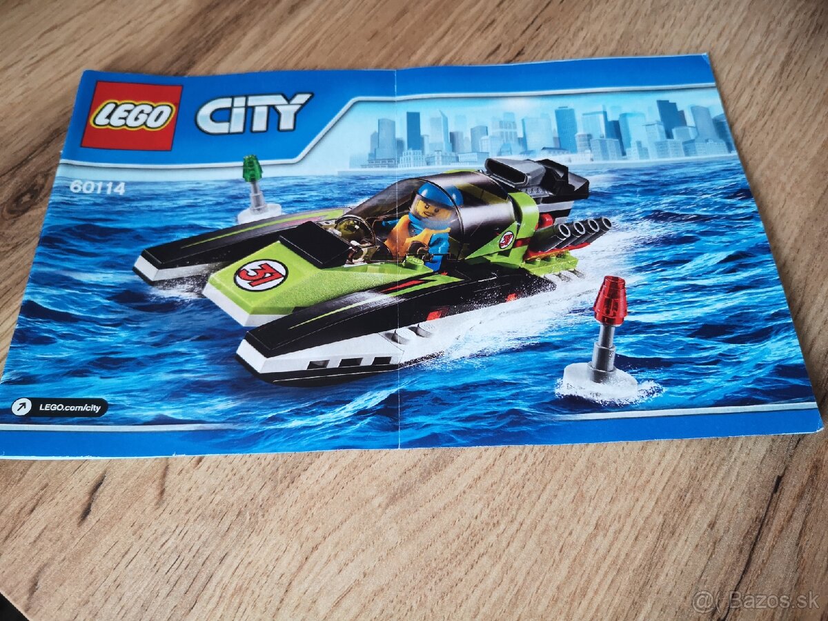 LEGO City 60114 Pretekársky čln - 3
