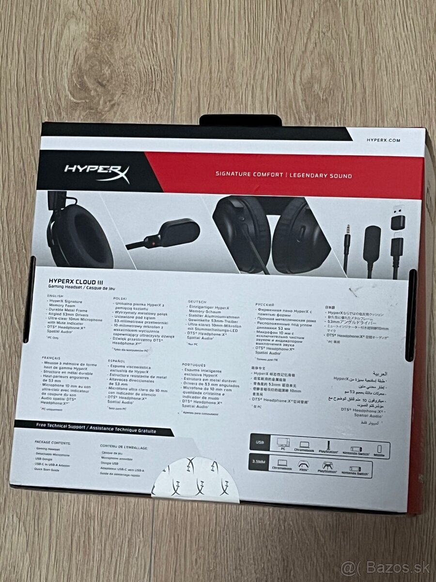 Sluchadla Hyper X Cloud III (3) - 3