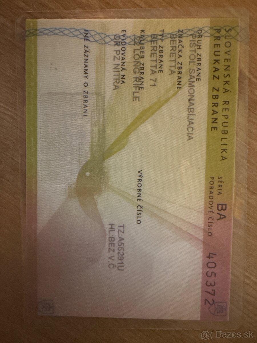 Beretta Model 71 - 3