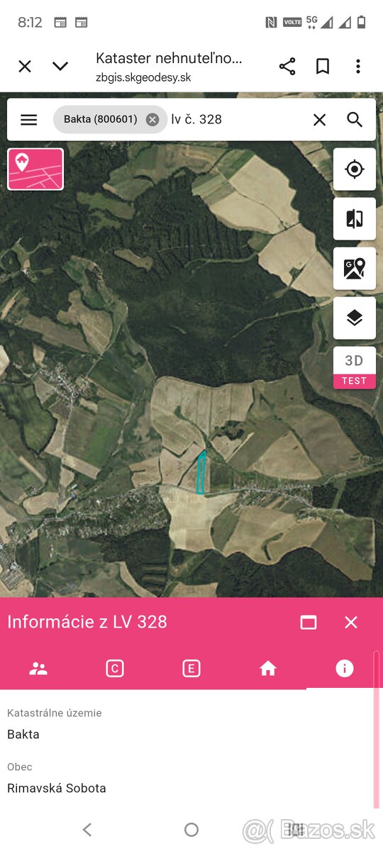 Bakta 46000 m2 v podiele 1/1 - 3