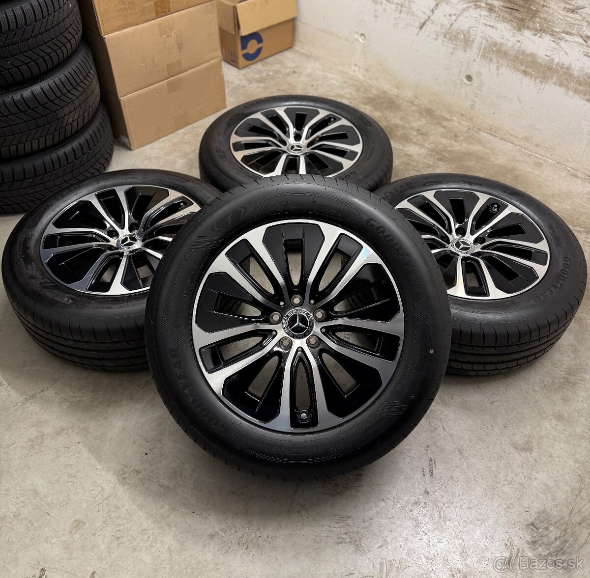 Nepoužitá letná sada 5x112 R18 , 235/60/18 Mercedes Benz GLC - 3