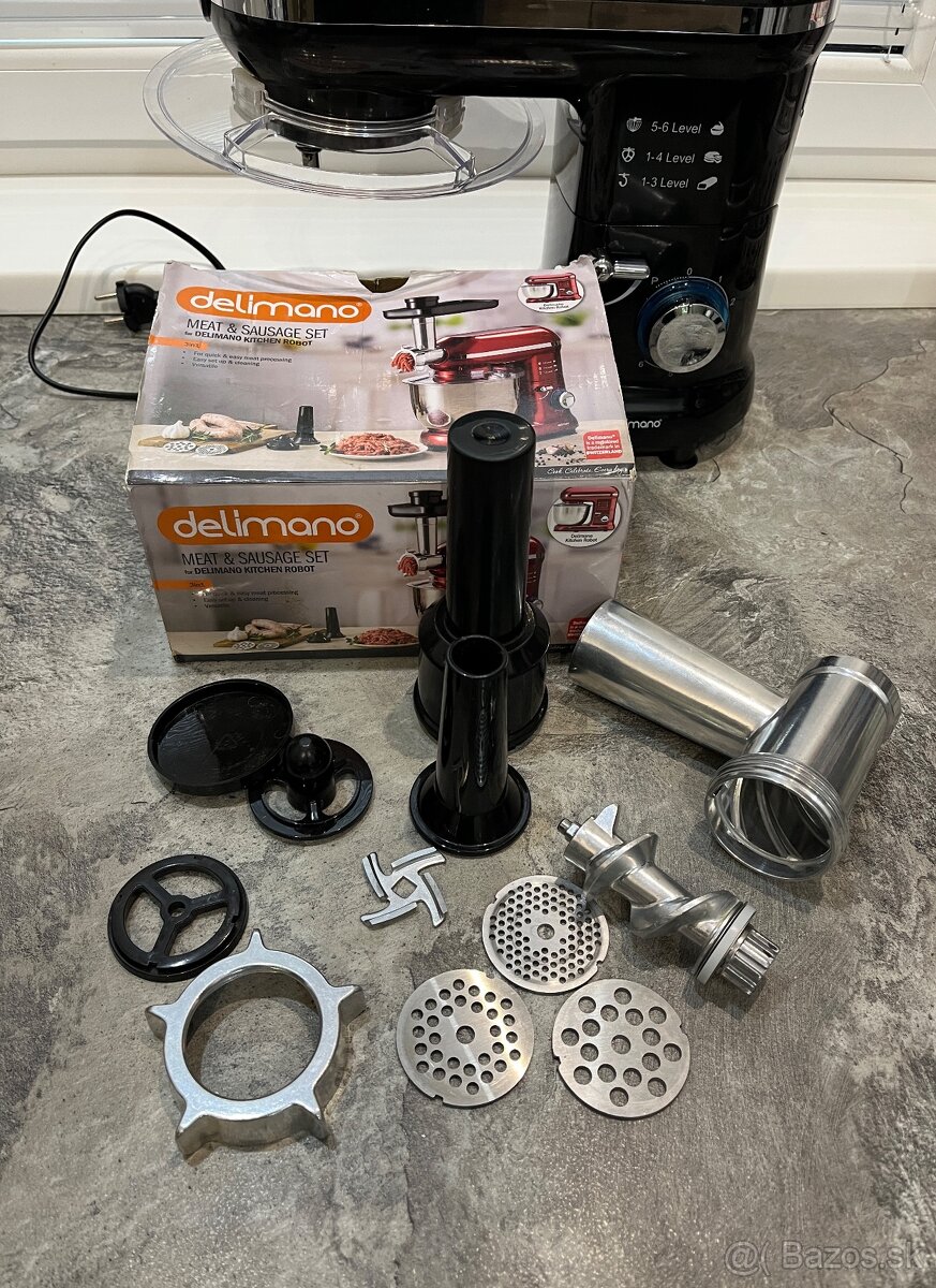 Delimano Pro nový mlynček na mäso a cesto kuchynský robot - 3