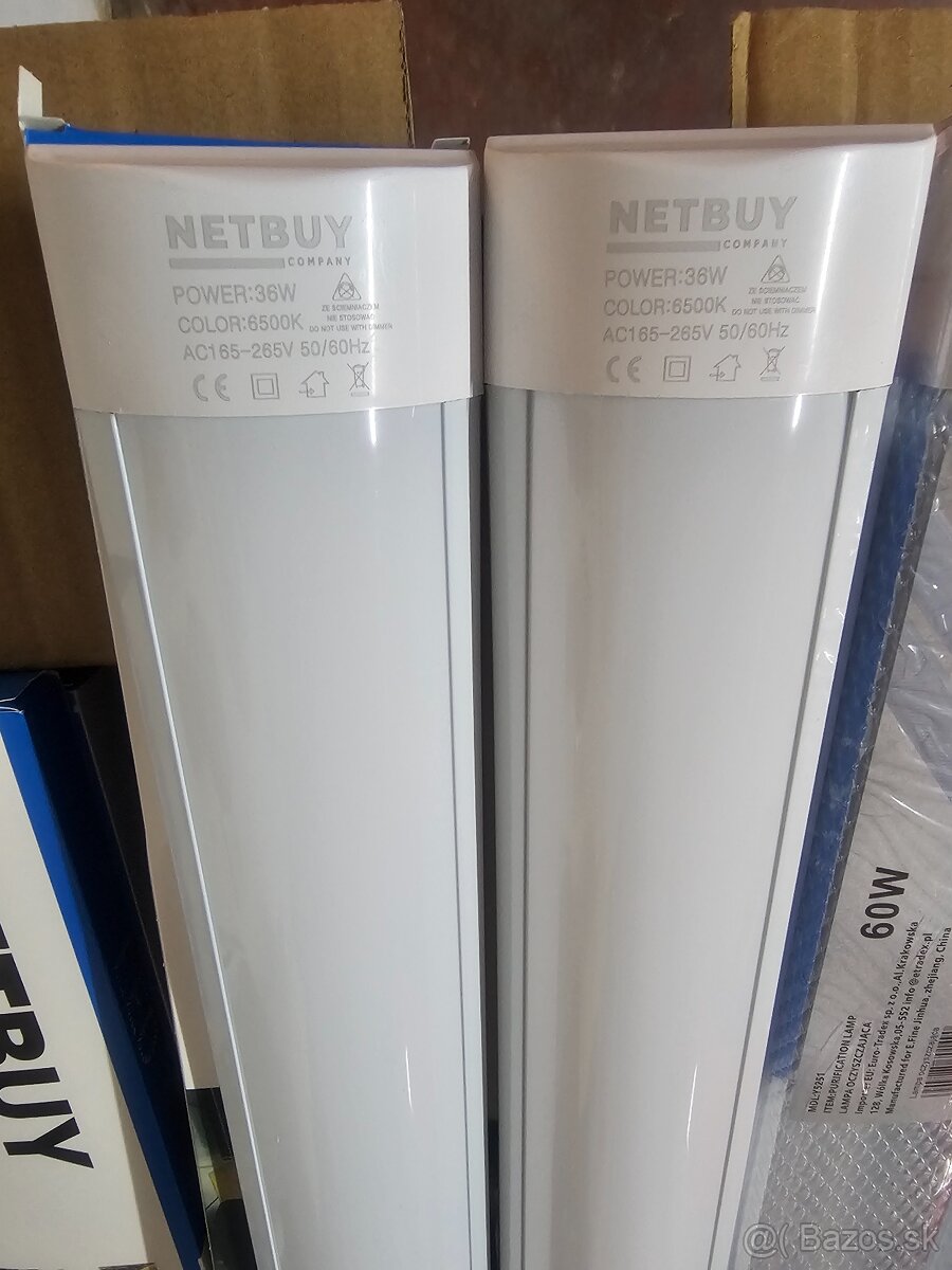 Led lampa 120cm 2x led pás,3x led pas. - 3