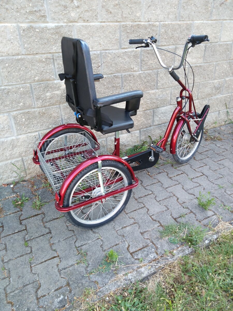 Trojkolka na ručný pohon - 3