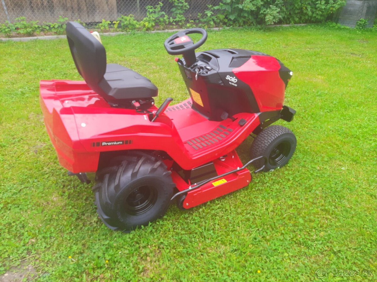 Traktorový mulčovač, kosačka Solo by Alko + snežný pluh - 3