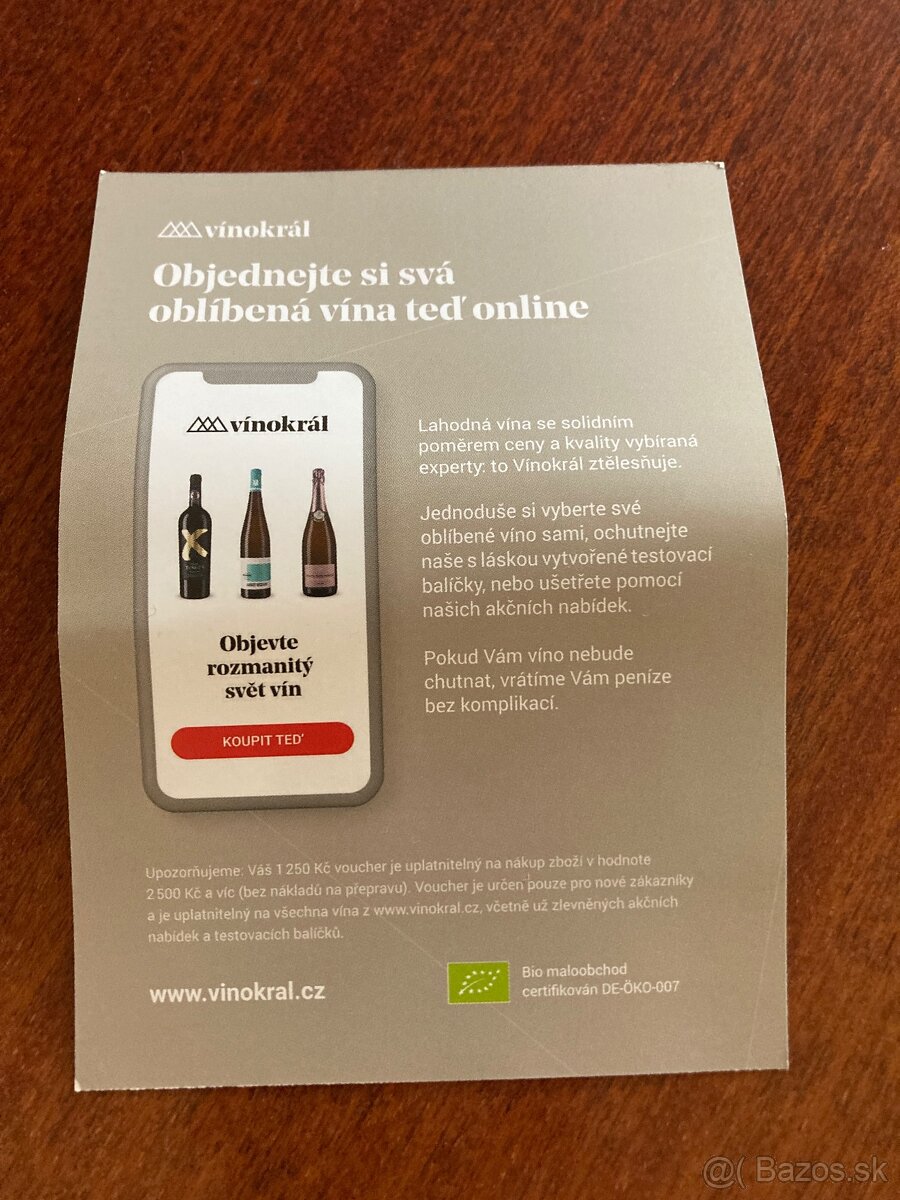 Voucher na víno - 3