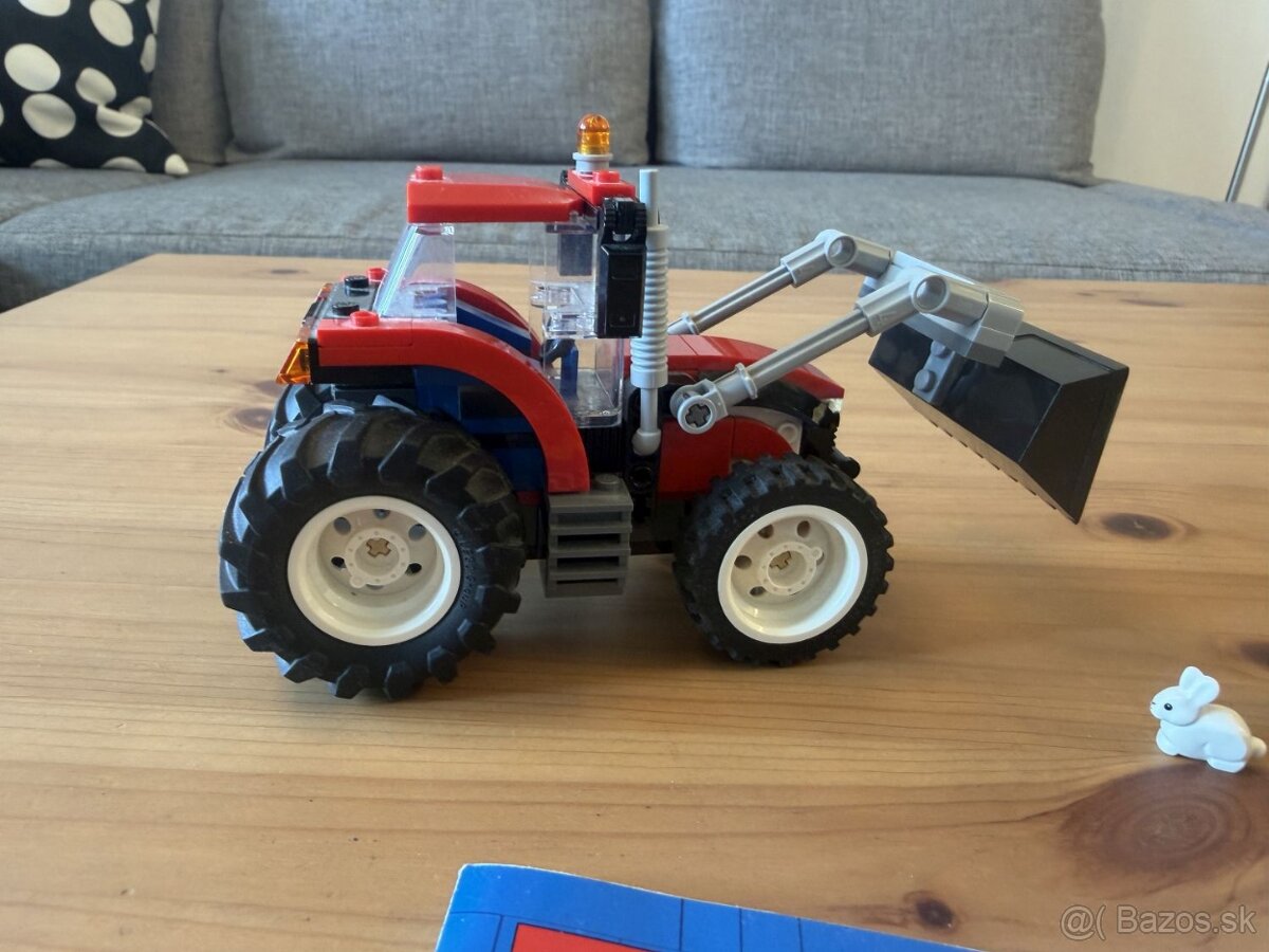 Predám lego traktor s farmarmi - 3