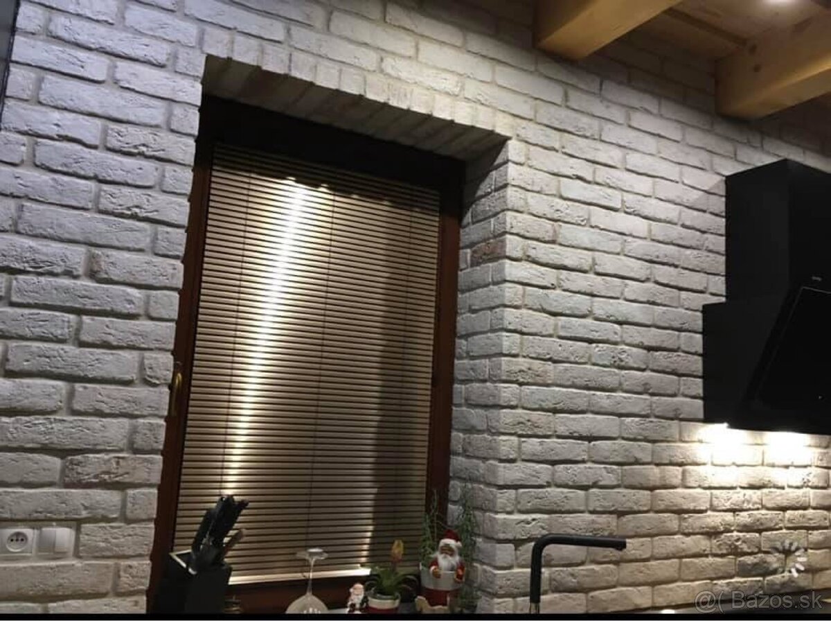 Tehlovy obklad biely - 3