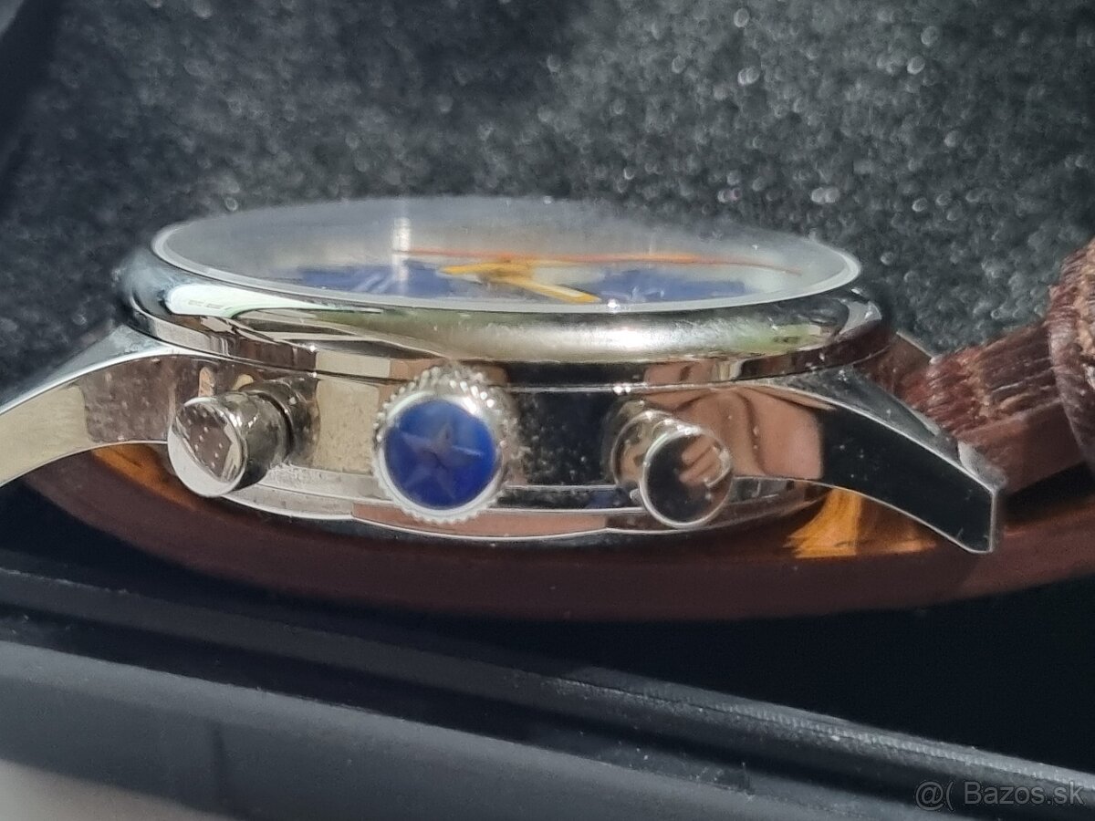 Náramkové hodinky,chronograf. - 3