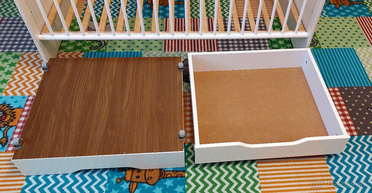 Detská postieľka s úložným priestorom a komple príslušenstvo - 3