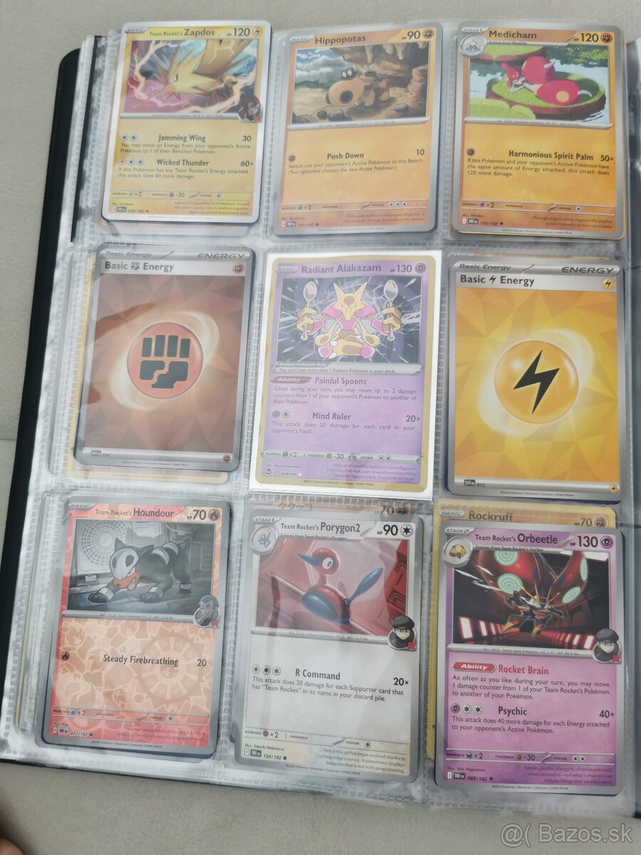 Krásny Pokémon album A4 plný kariet +darček - 3