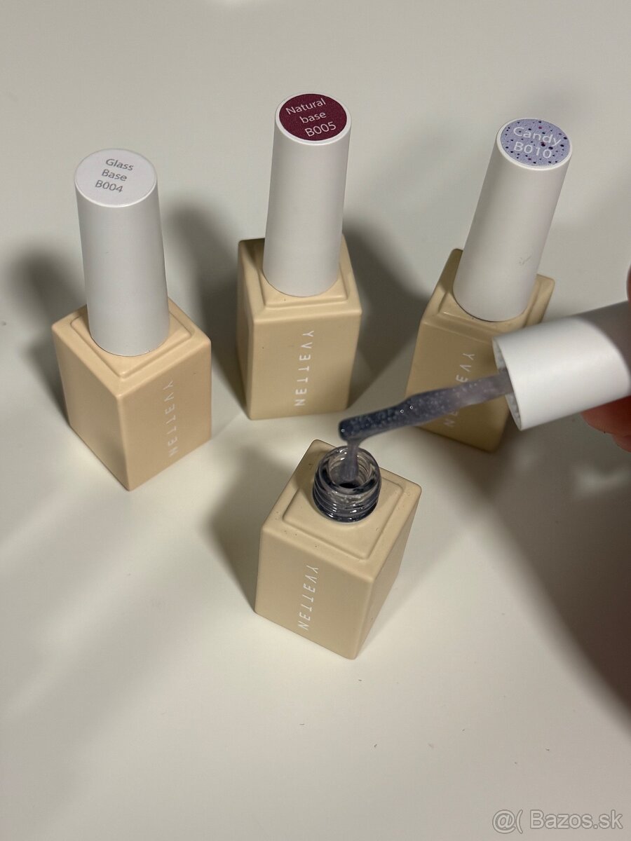 Yvetten podkladové gél laky - Glass, Natural, Candy, Marble - 3