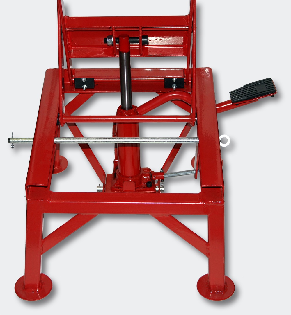 Hydraulický zdvihák mopedov - 3