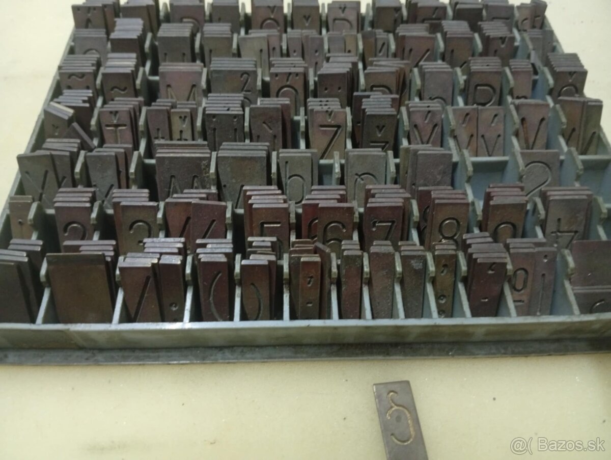 Pantograf,písmená - 3