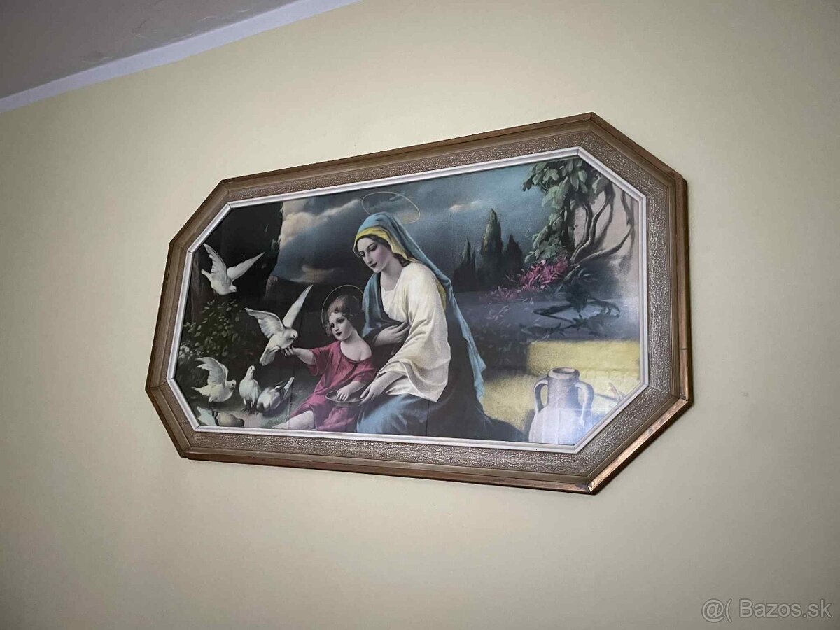 Retro obraz sväty - 3