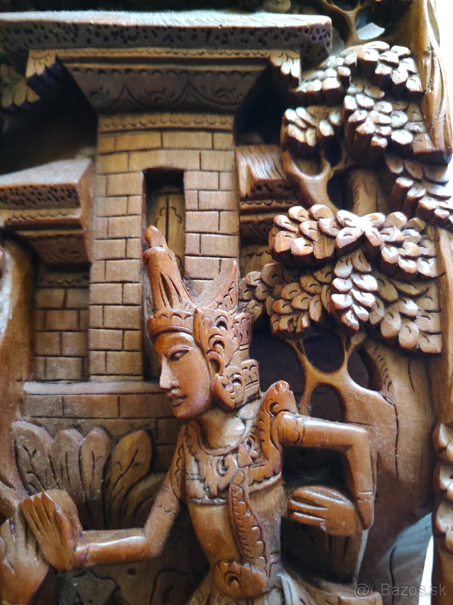 Ráma a Sita pred chrámom - 3