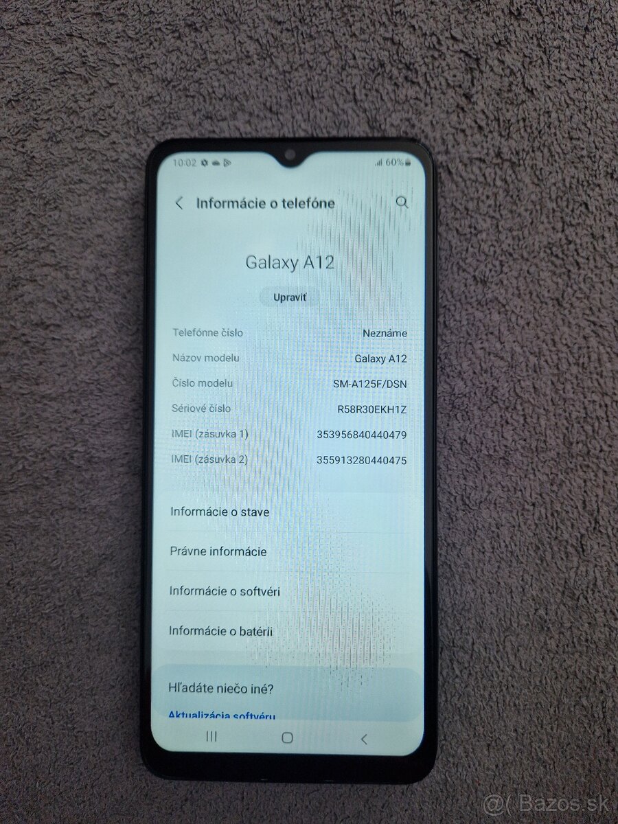 Samsung A12 black - 3