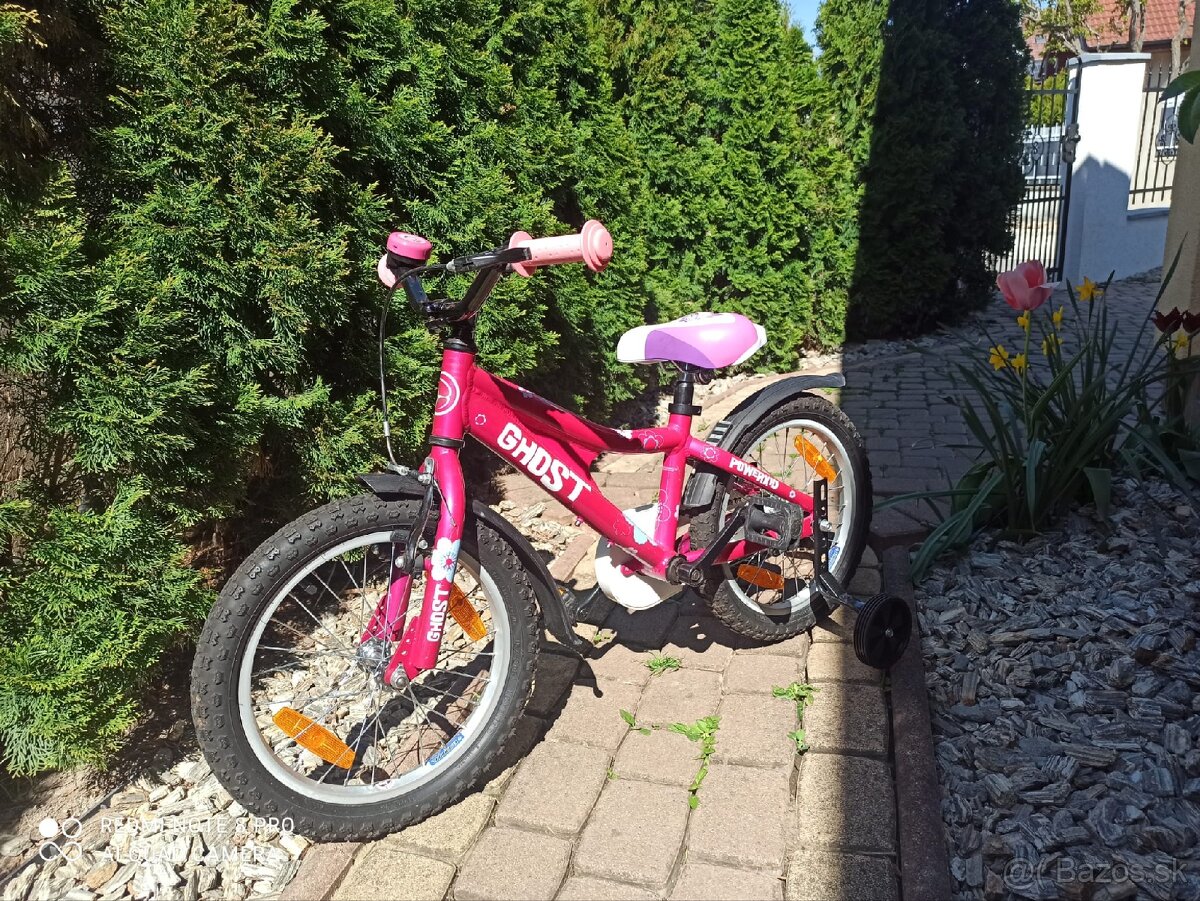 Krásny detský bajk veľkosť 16 - 3