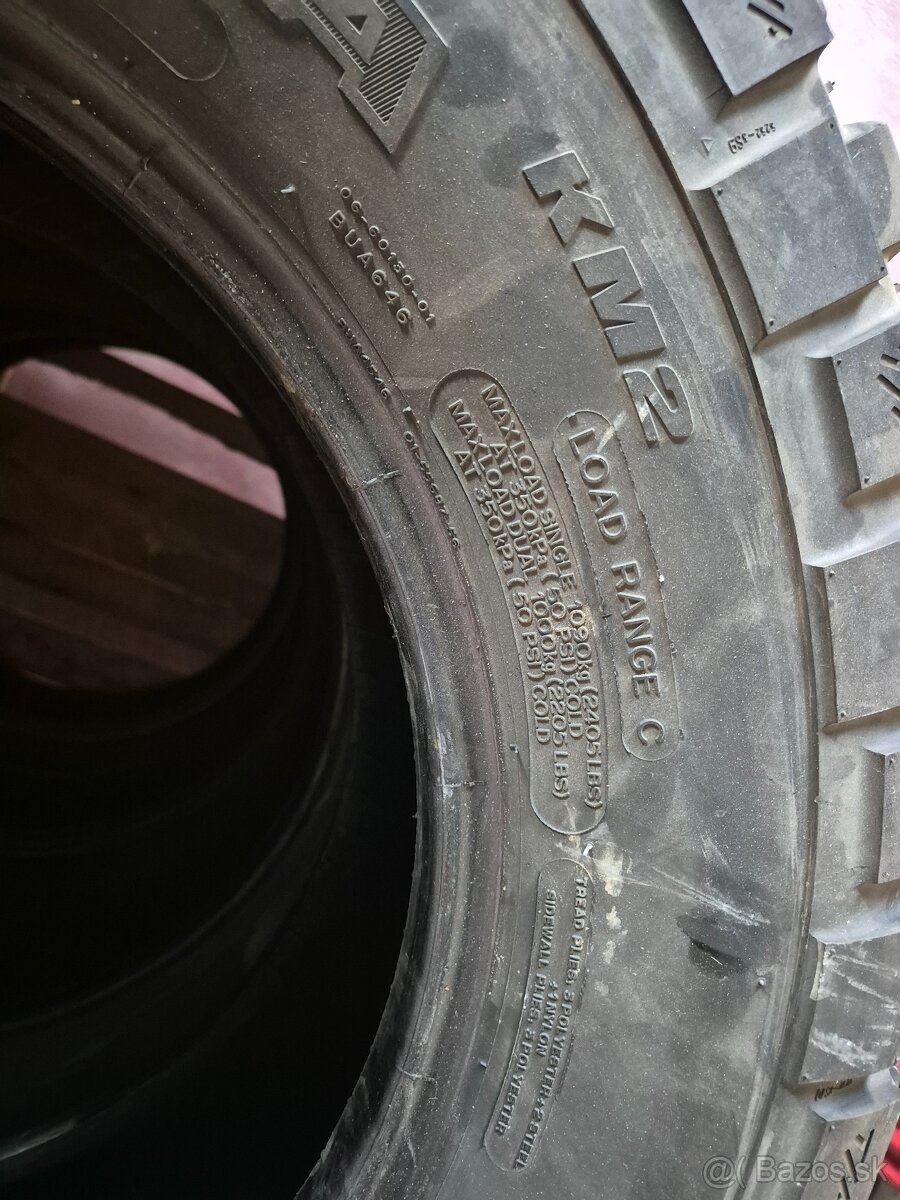 Pneumatiky na Jeep Wrangler 255/75 R17 M+S