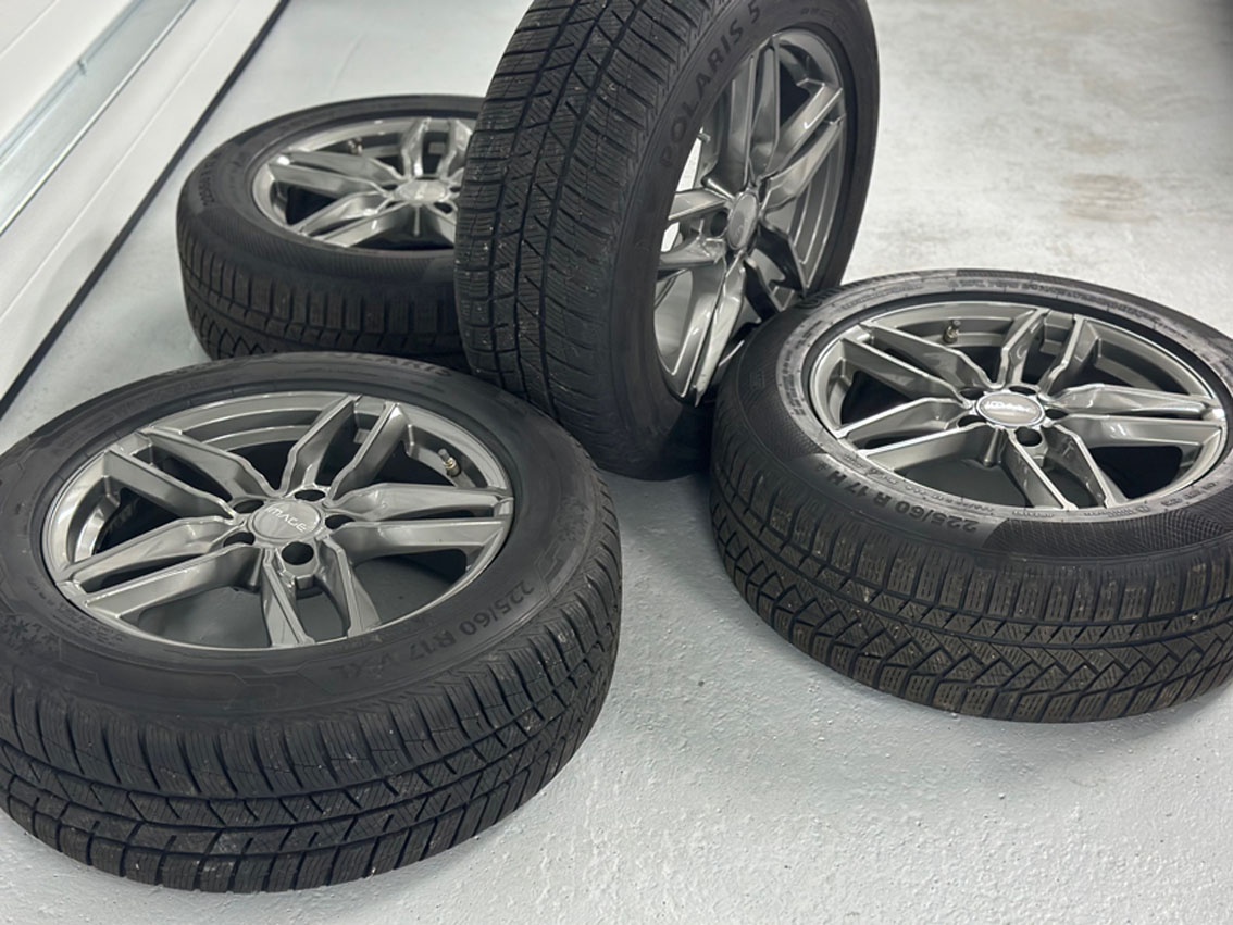 17 zimne kolesa Jeep Compass 225/60 R17 5x110 - 3