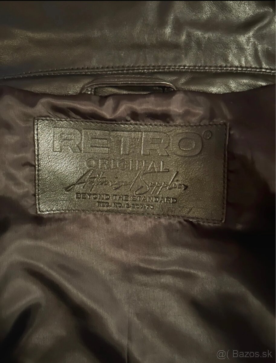 Kožená bunda Retro Jeans - 3