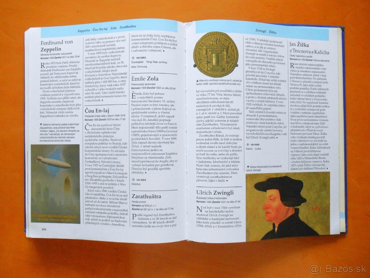 Kniha Slavné osobnosti - 3