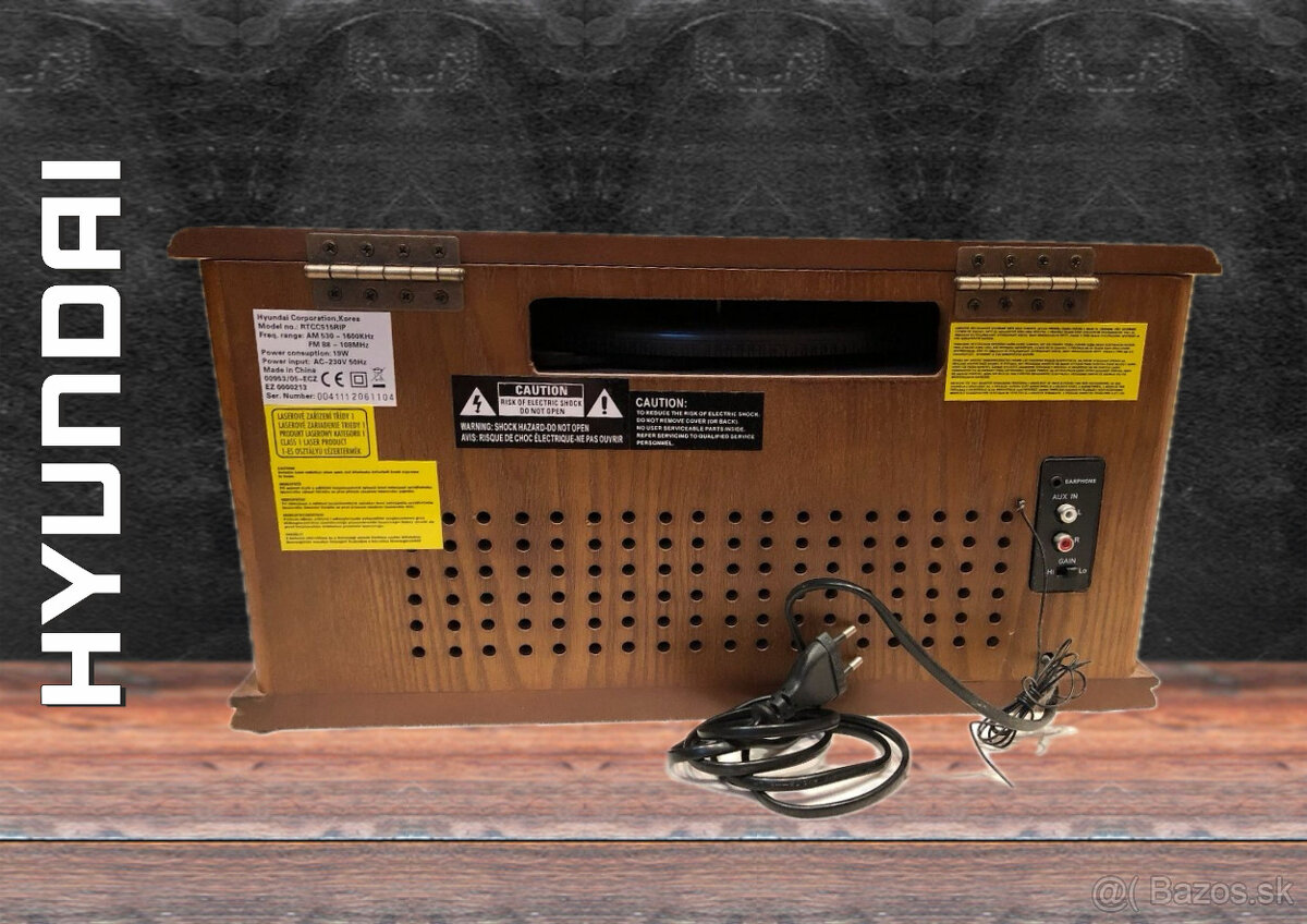 RADIO RETRO HYUNDAI 515 RIP FM CD MP3 - 3