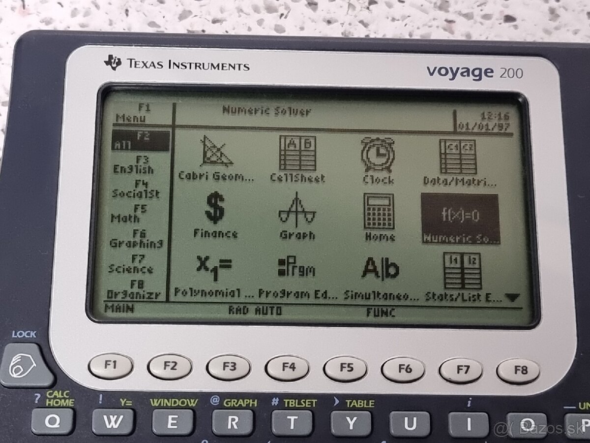 Texas Instrument / Kalkulator - Kalkulačka VOYAGE 200 - 3
