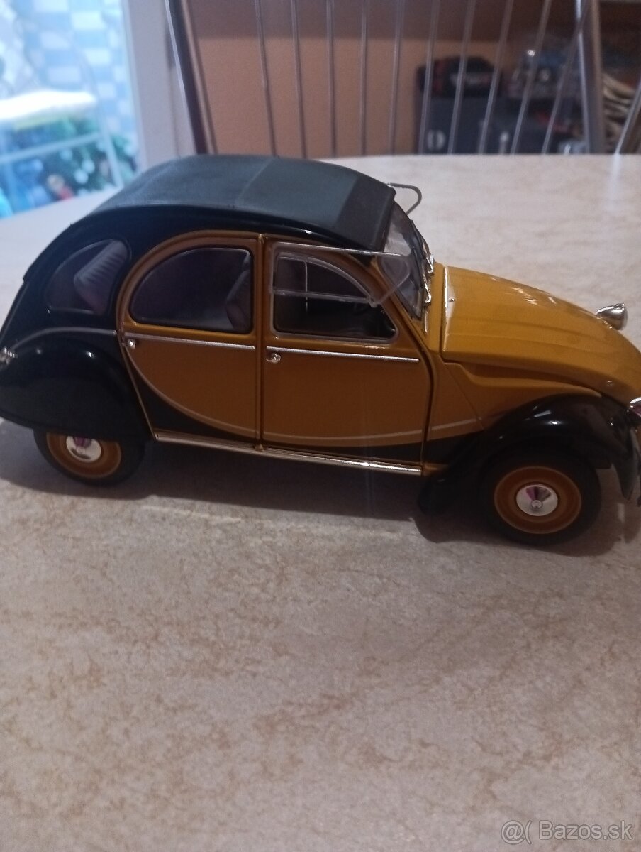 Predám Citroen 2cv 1:18 solido - 3