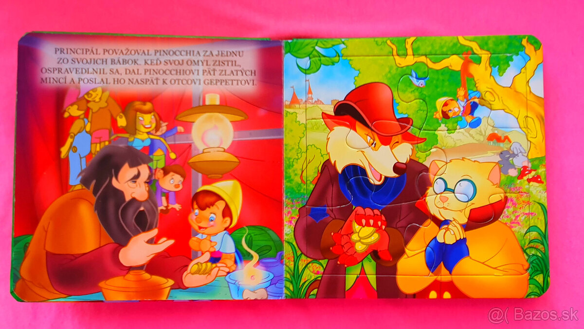 Pinocchio. Kniha z puzzle. - 3