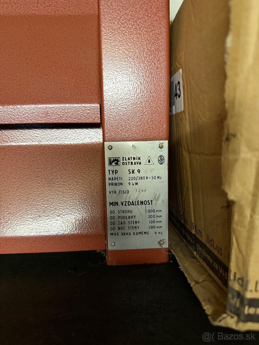 Saunová pec 9kW - 3