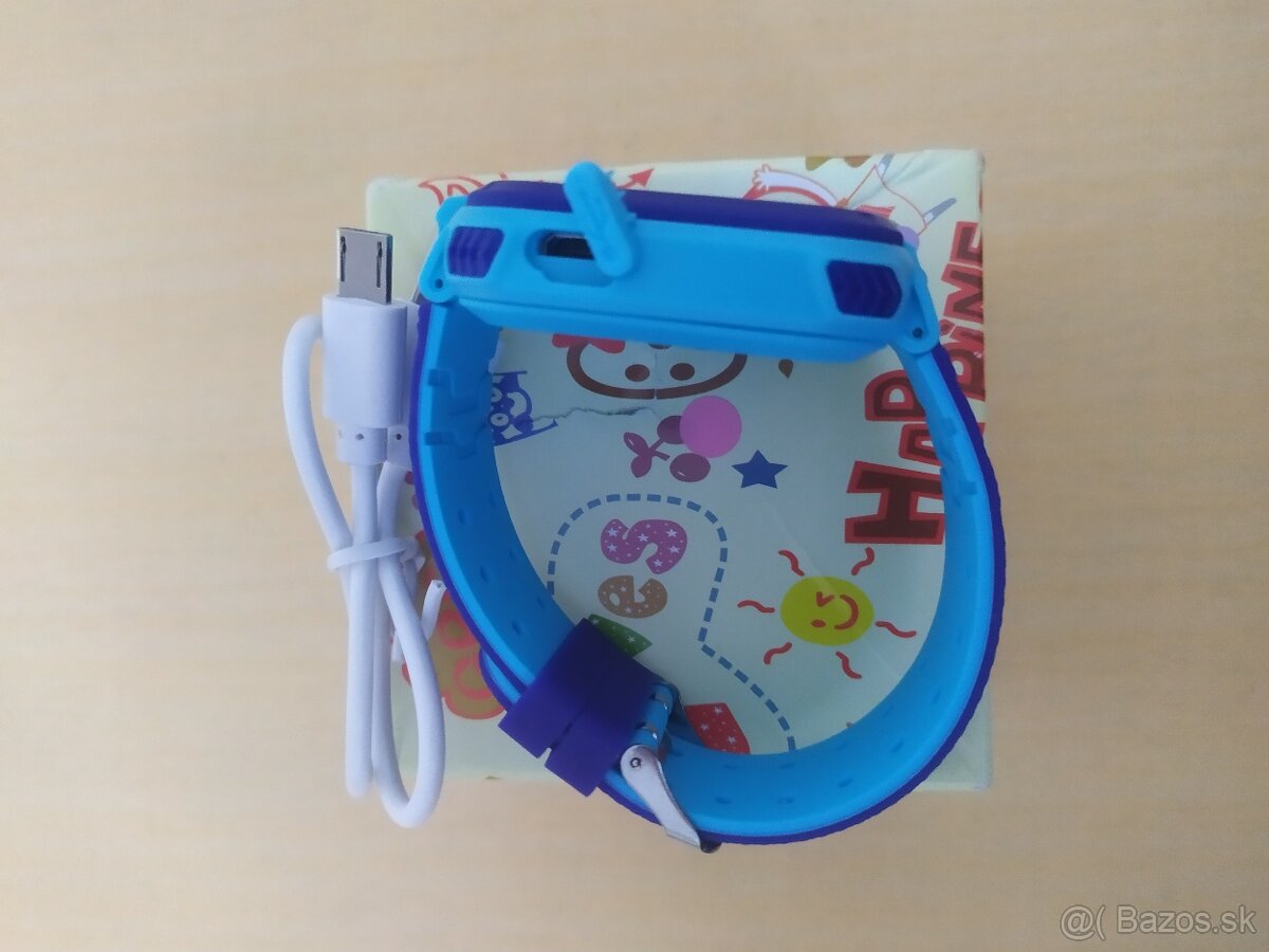 Detské hodinky, volanie, GPS, sim karta, modré - 3
