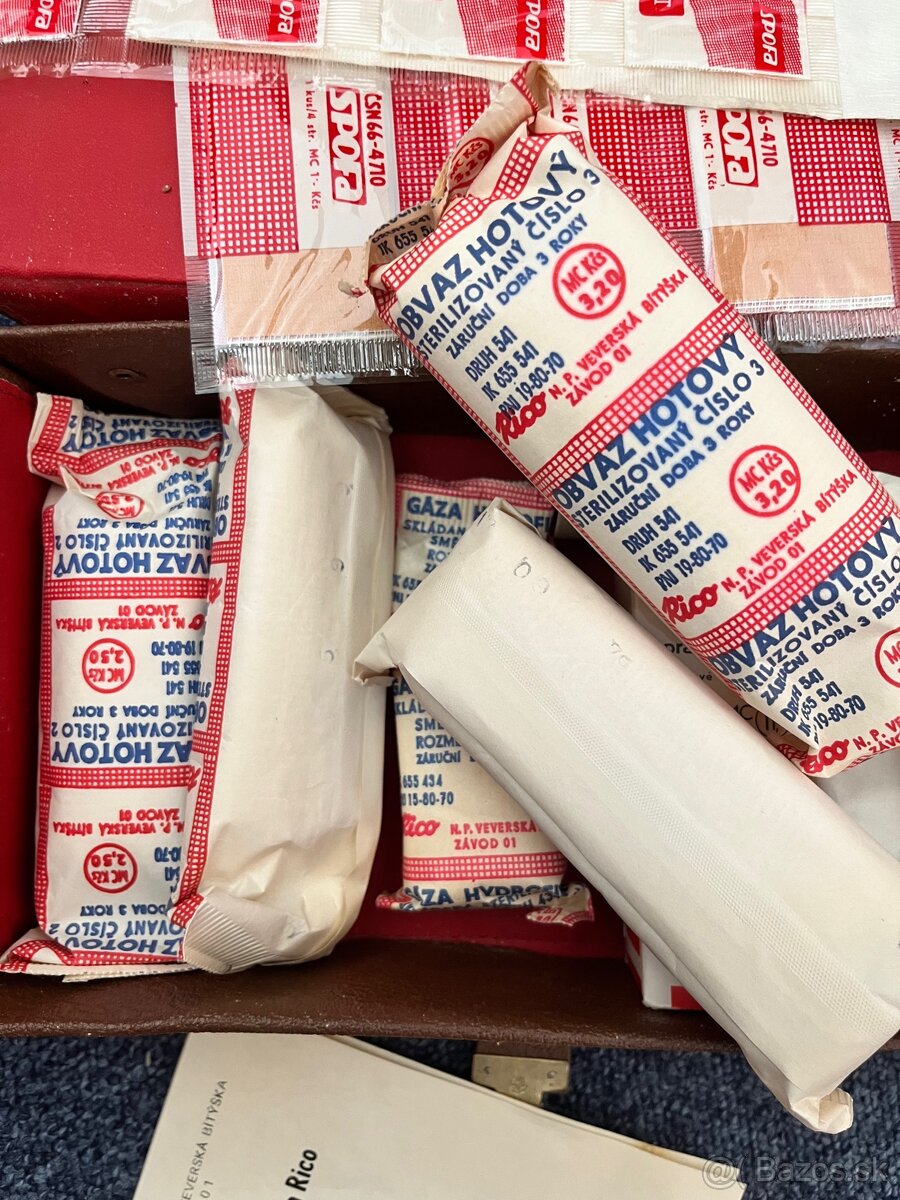 Autolekárnička Rico veľmi dobrý stav 1979 - 3