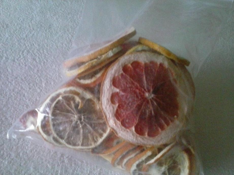 Sušené citrusy. - 3
