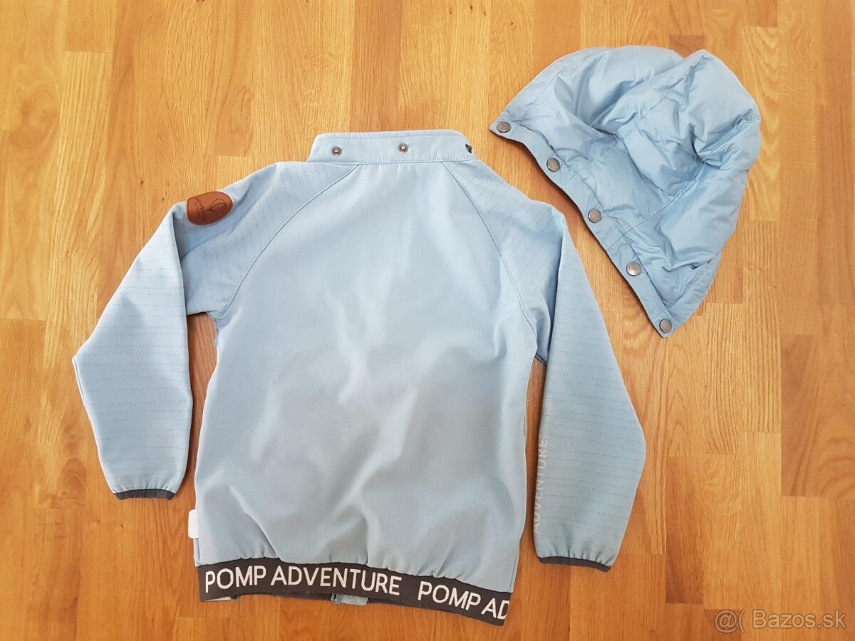 Detská softshell bunda POMPdeLUX, 116 - 3