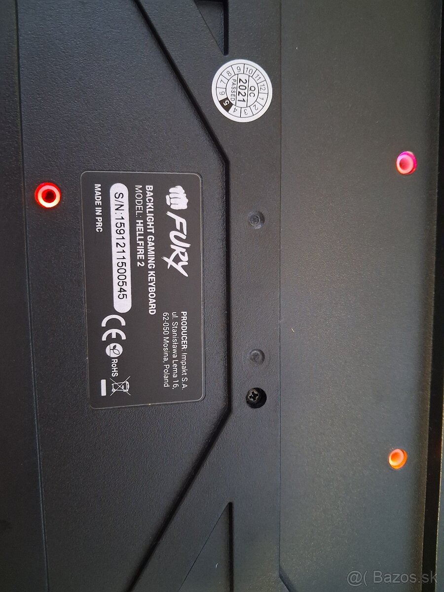 Fury klavesnica -herna - 3