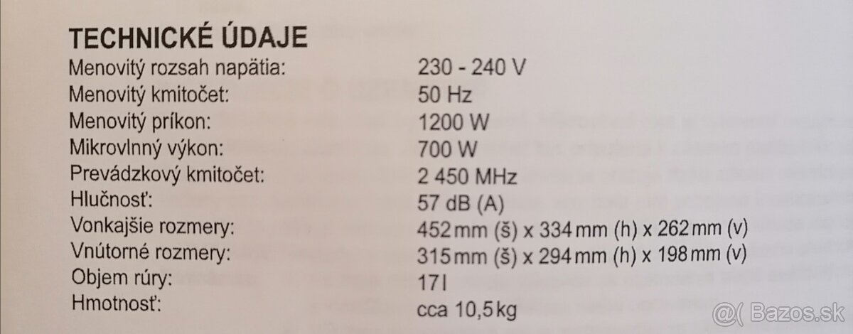 Predám mikrovlnku - 3