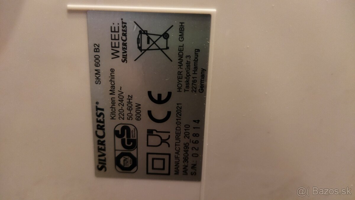 Predám mixér, šľahač - 3