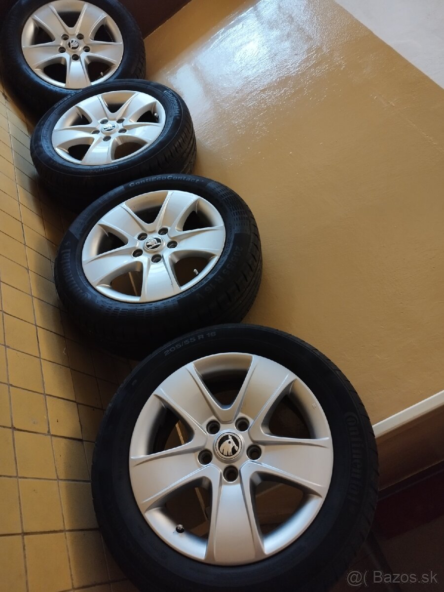 elektrony 5x112 r16 skoda octavia 2,3 - 3
