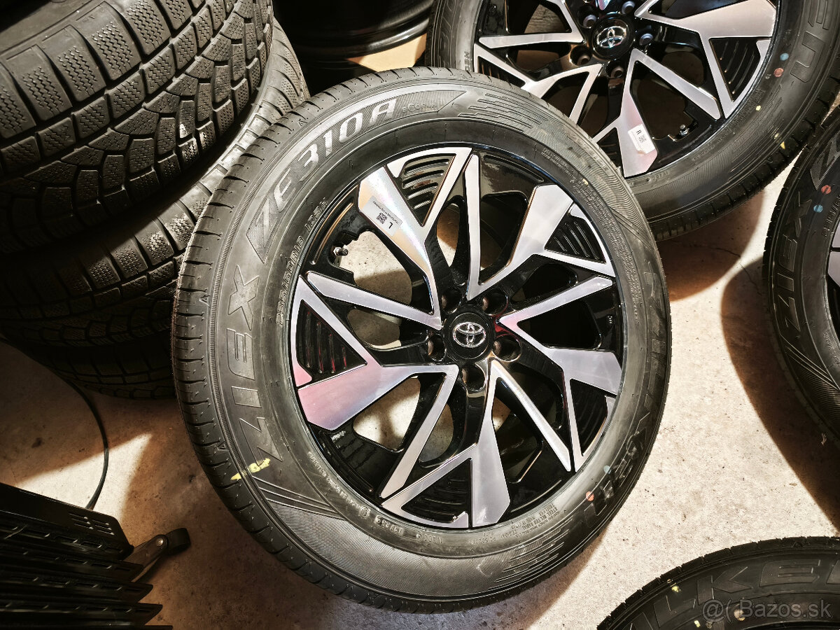 NOVÁ LETNÁ SADA - Toyota bZ4X - 18" alu DOT 25 - 3