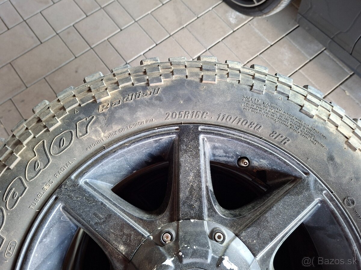 Mitsubishi L200, 6x139,7 R16 - 3