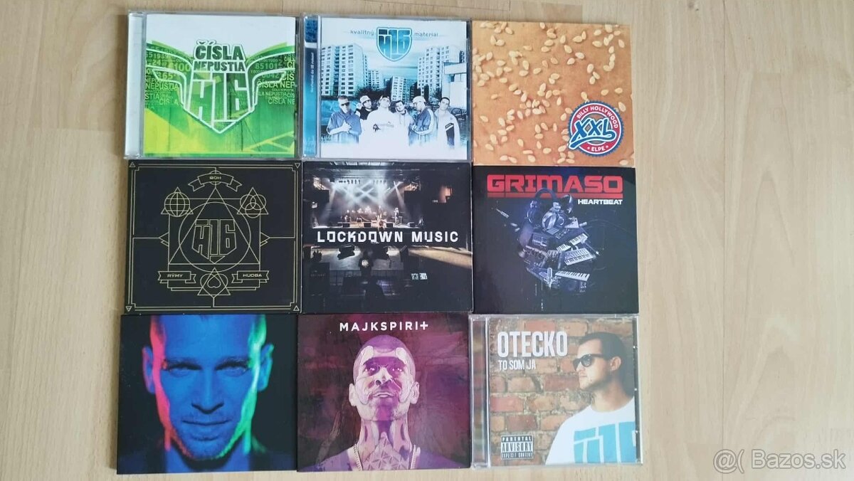 Rozpredavam VELKU ZBIERKU CD slovensky rap/hip-hop - 3